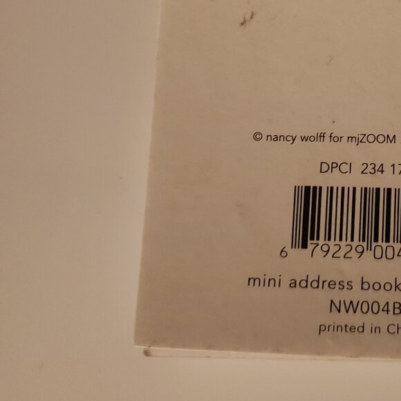 Vintage Wire-bound Mini Address Book Contacts List 90s Y2K High Heels Shoes - Picture 7 of 8